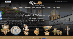Desktop Screenshot of ceramichesofia.it